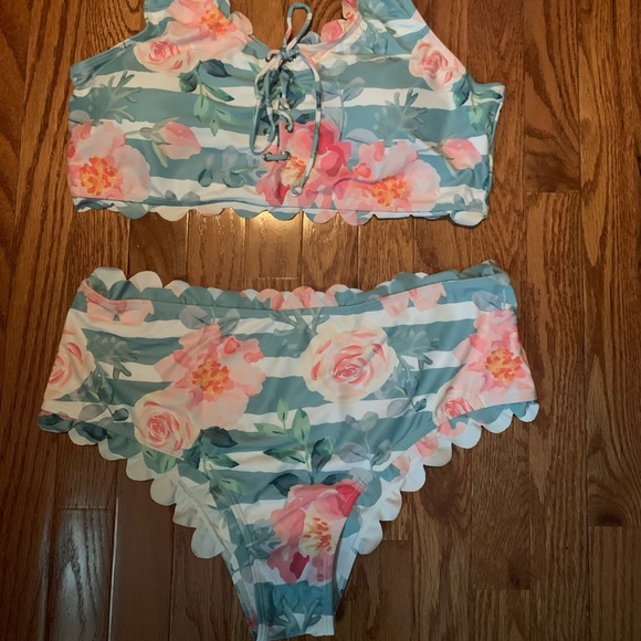 Two piece mid rise swimsuit - Picture 4 of 4